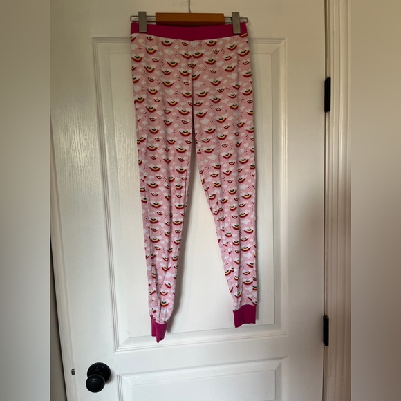Women’s Leveret rainbow pajamas - Picture 4 of 5